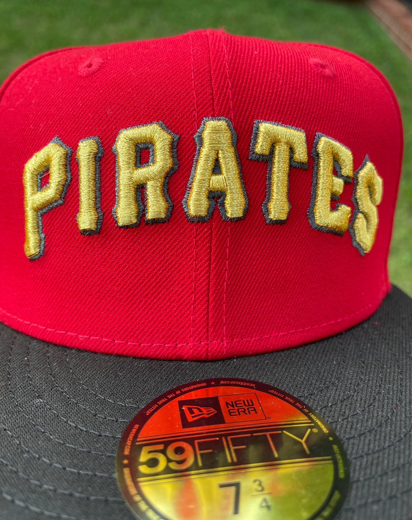 Pittsburgh Pirates 1959 All Star Game Side Patch Fitted Hat (Red/Black/Green) New Era 5950